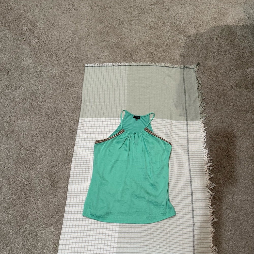 The Limited Women's Green Halter Top
